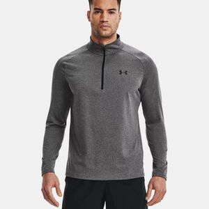 Under Armour Men's Gray Quarter-Zip Tech 2.0 long sleeve shirt